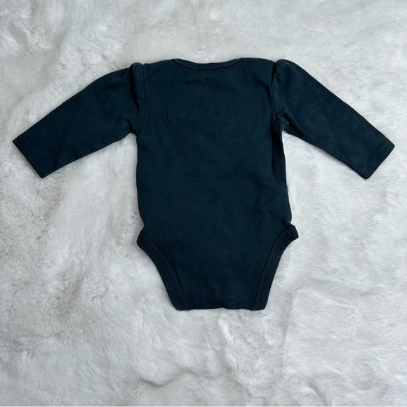Carters Long Sleeve Baby Girl Graphic Bodysuits - Picture 4 of 6